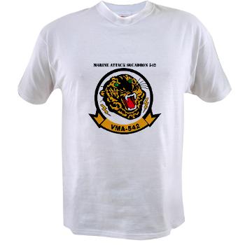MAS542 - A01 - 01 - Marine Attack Squadron 542 with Text - Value T-Shirt - Click Image to Close